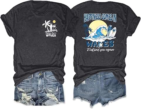 Women’s Oversized Summer Hawaiian Beach T-Shirt