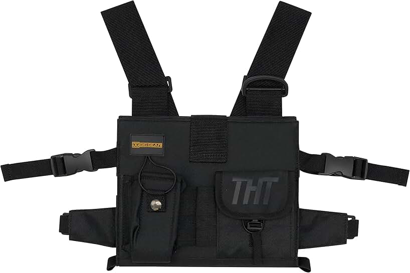 Two-Hand Touch Tablet Chest Harness for 10.2 Inch Devices