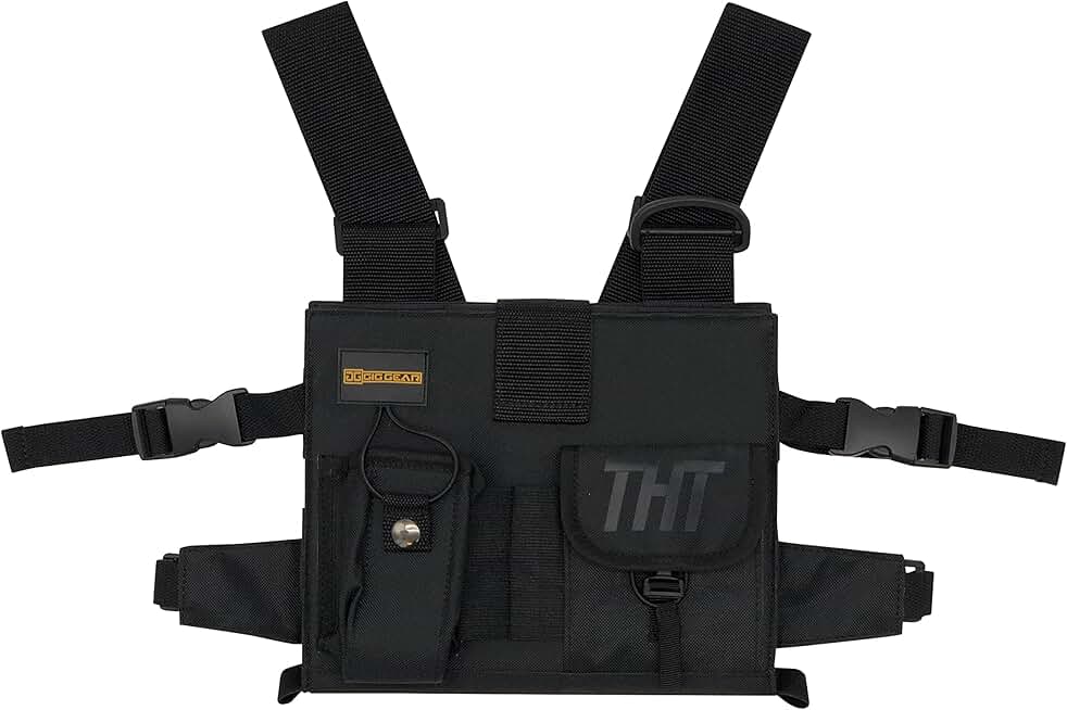 Two-Hand Touch Tablet Chest Harness for 10.2 Inch Devices