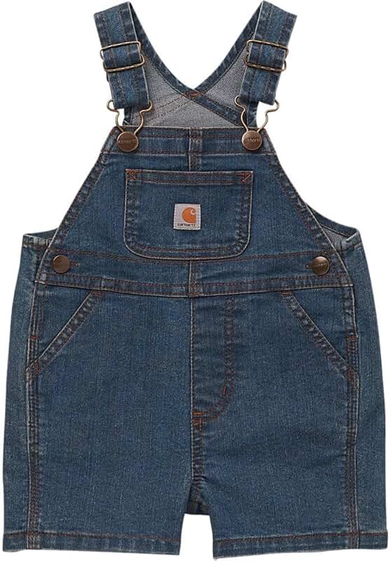 Kids' Rugged Flex Denim Shortall for Girls