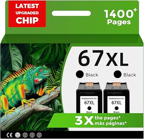 Black Ink Cartridge Replacement Pack