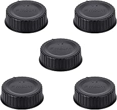 Set of 5 Rear Lens Cap Covers for Nikon F Mount Lenses