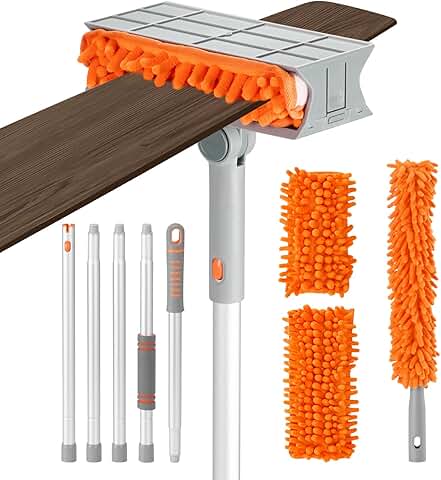 Extended Ceiling Fan Duster for High Ceilings