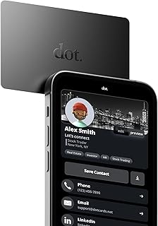 Digital Business Card in Black