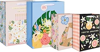 Set of 4 Birthday and Occasion Gift Bags