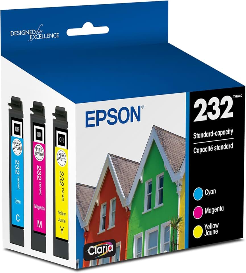 Standard Capacity Color Ink Pack for Inkjet Printers