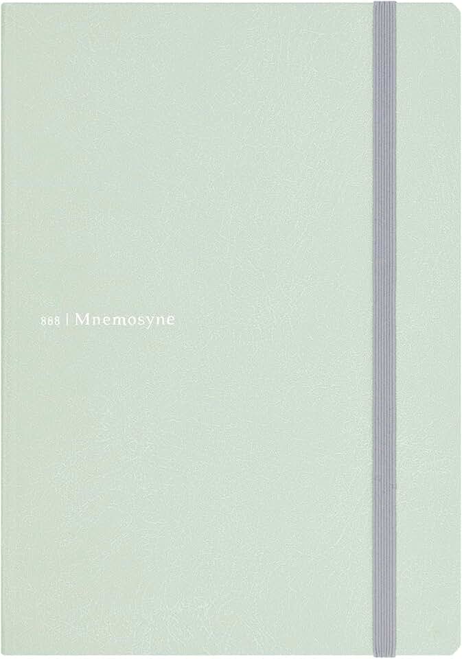 A5 Dot Grid Journal with Hardcover, Bookmark, Elastic Closure