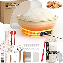 Electric Sourdough Starter and Proofing Basket Kit