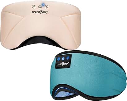 Wireless Sleep Headphones with Washable Eye Mask