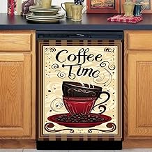 Retro Coffee and Beans Magnet for Kitchen Decor