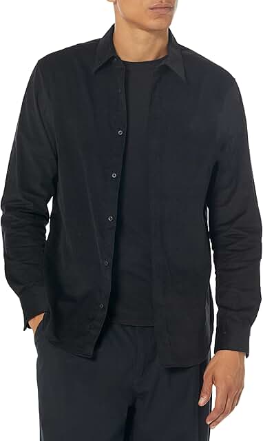 Men's Long Sleeve Corduroy Shirt