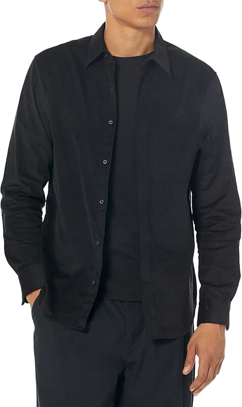Men's Long Sleeve Corduroy Shirt
