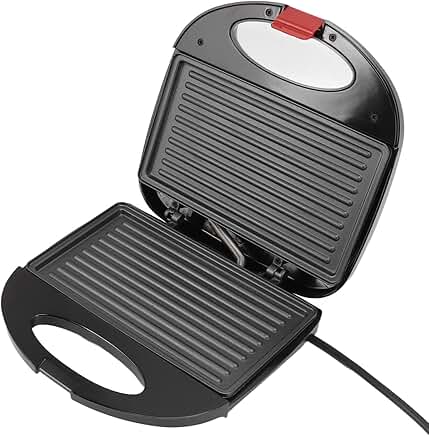 750W Nonstick Panini Press and Sandwich Maker