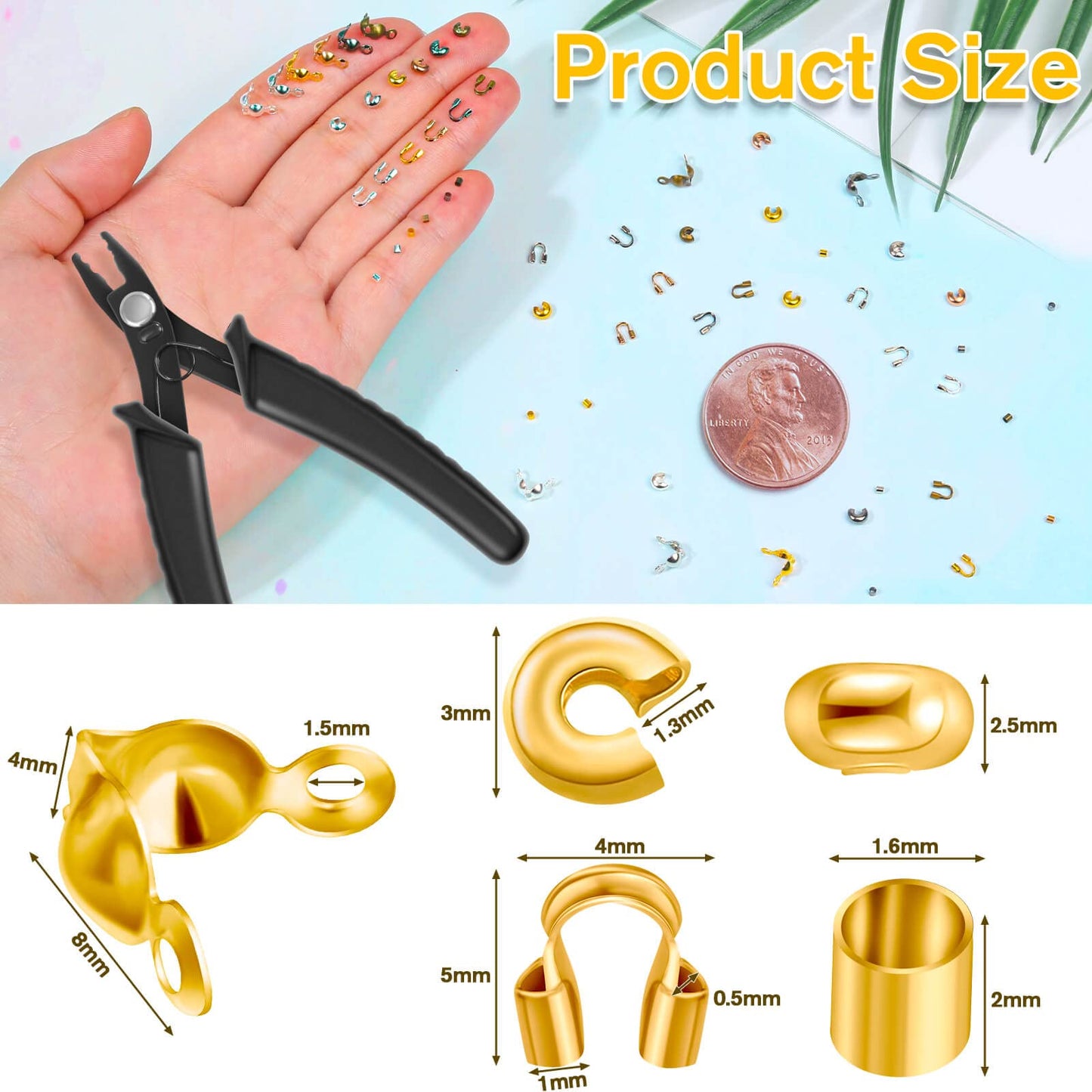 Jewelry Making Crimp Beads and Wire Guardians Kit