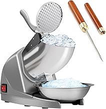 Ice Crusher and Shaver with 3 Blades, 286lbs/hr