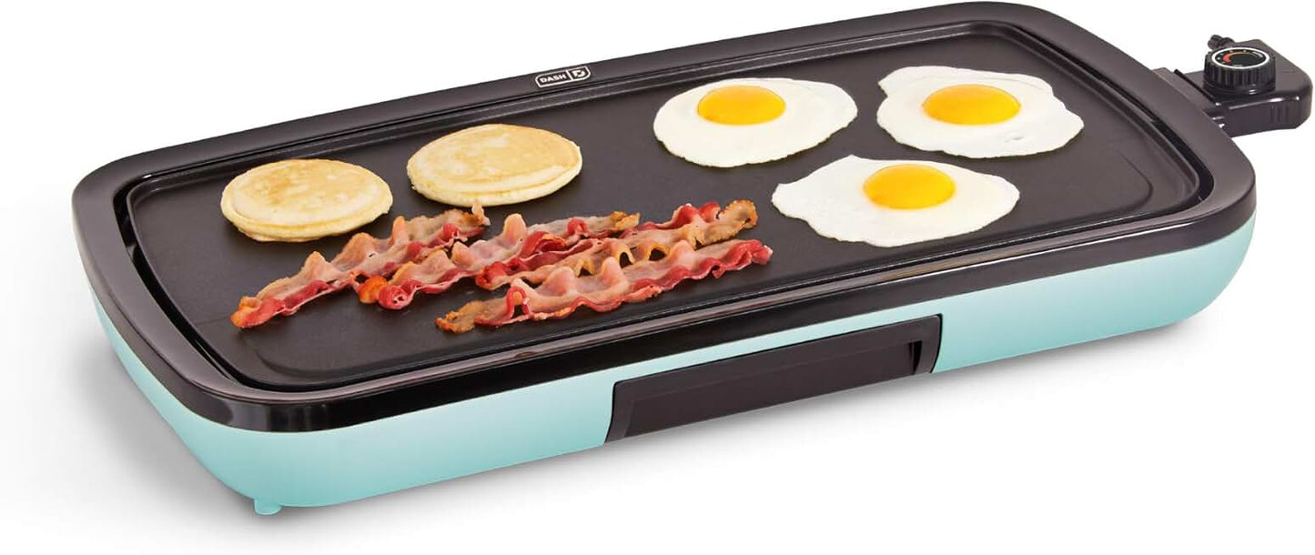 20-inch Nonstick Electric Griddle for Breakfast and Snacks