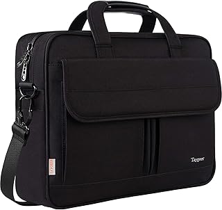 15.6 Inch Water-Resistant Laptop Bag for Men and Women