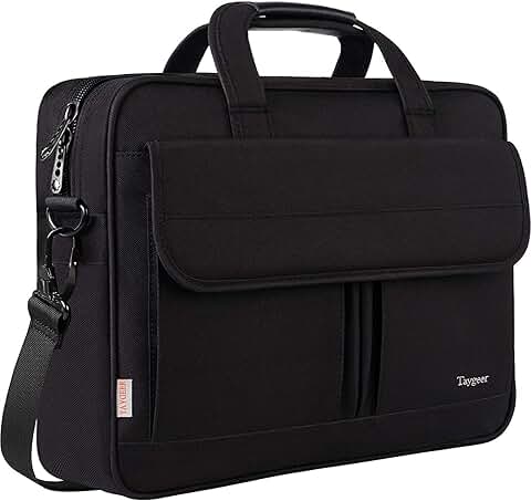 15.6 Inch Water-Resistant Laptop Bag for Men and Women