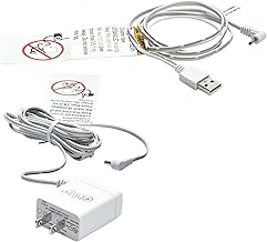 Power Cord Adapter for DXR8 PRO Monitor, White