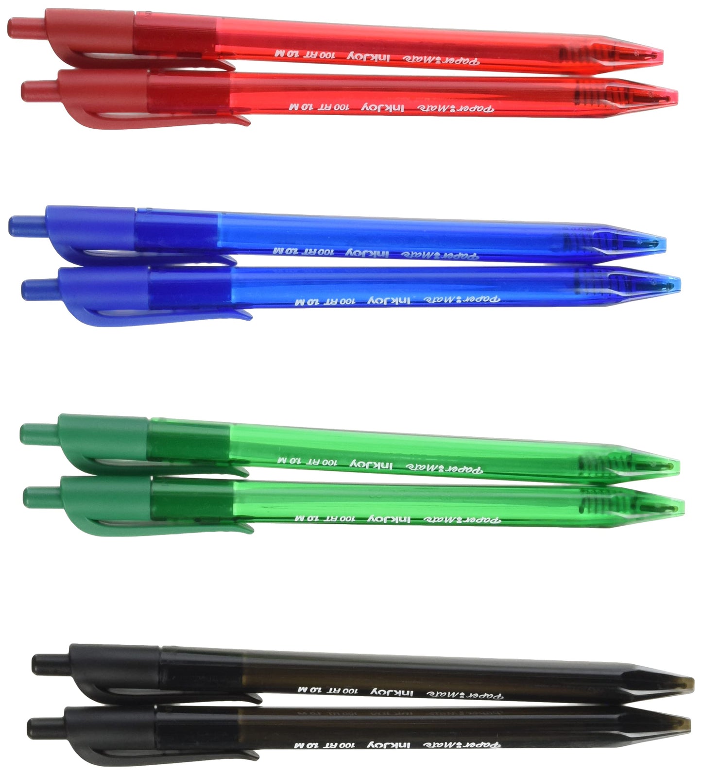 Set of 8 assorted inkjoy ballpoint pens