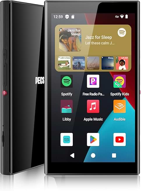 128GB Touch Screen MP3 Player with Bluetooth and WiFi
