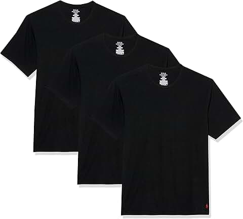 Men's Classic Stretch Crew Undershirts, Big & Tall, 3 Pack