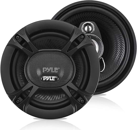 3-Way Car Stereo Speakers, 240W, 5.25" Pair