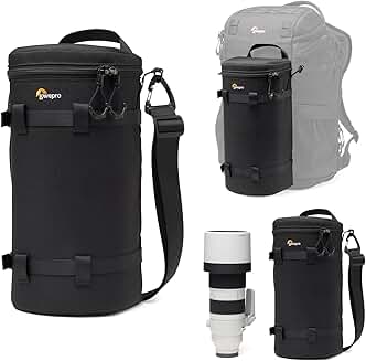 Camera Lens Case for DSLR and Mirrorless Cameras