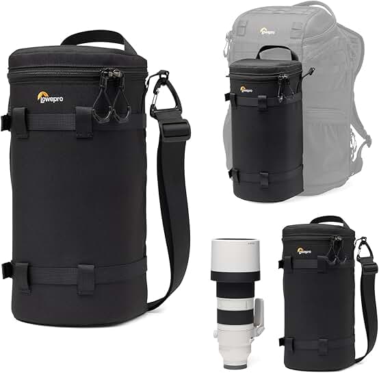 Camera Lens Case for DSLR and Mirrorless Cameras