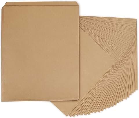 10x13 Kraft Paper Bags, Pack of 100