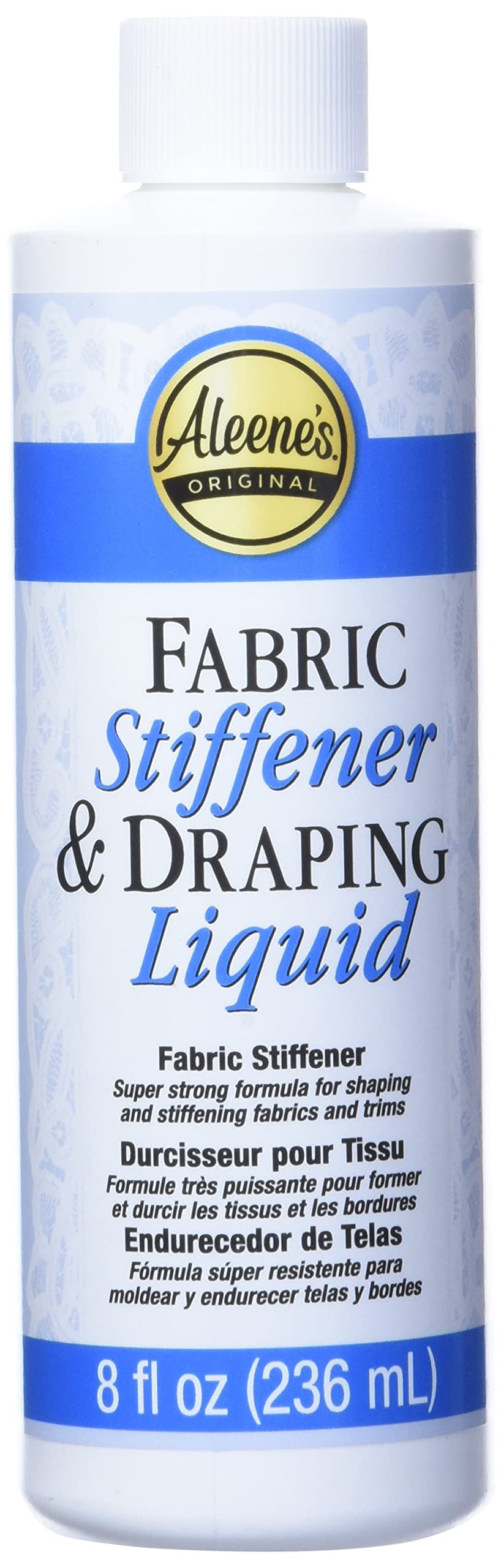 8 Ounce Fabric Stiffener Draping Liquid