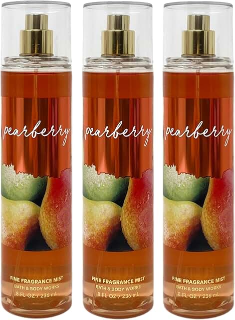 Set of 3 Pearberry Fragrance Mists, 8 oz each