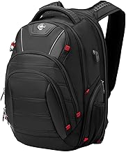 Men's Laptop Backpack with USB Charging and RFID Protection