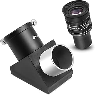 15mm Wide Angle Telescope Eyepiece with 90° Diagonal