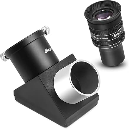 15mm Wide Angle Telescope Eyepiece with 90° Diagonal