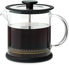Cafe Style Glass Coffee and Tea Press, 16 Ounce