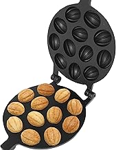 Walnut Cookie Mold, 12-piece Non-stick Set