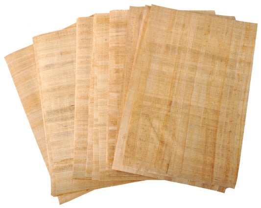 Set of 20 blank art and craft paper sheets