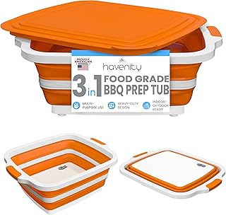 8L Collapsible Food Prep and Storage Basin