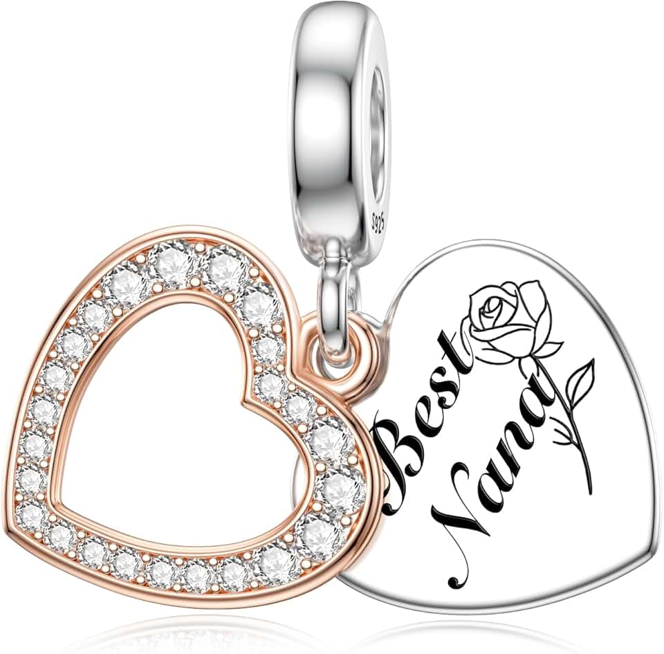 Sterling Silver Love Charms for Women Jewelry