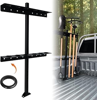 Lawn Equipment Trailer Tool Rack with 6 Holes