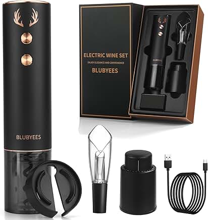 Rechargeable 4-in-1 Electric Wine Opener Set