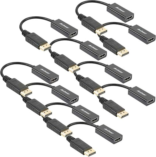 DisplayPort to HDMI Adapter 10-Pack