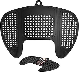 Foldable Silicone Sink Cover and Makeup Brush Cleaner Mat