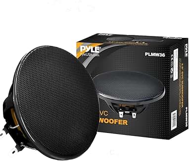 3.5-Inch 20W Car Subwoofer with PP Cone