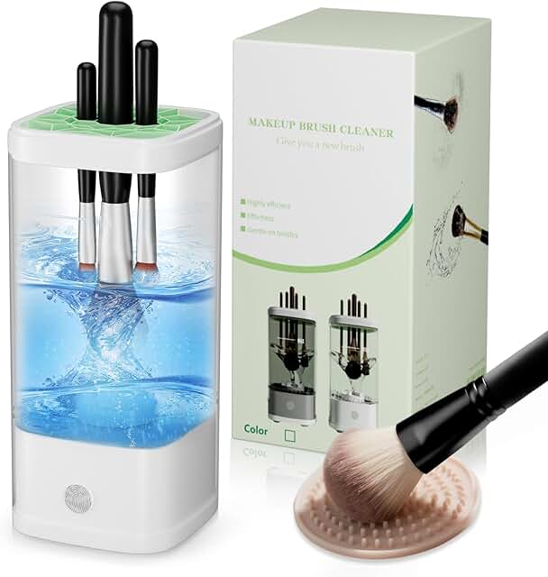 Electric Makeup Brush Cleaner with Dry Function