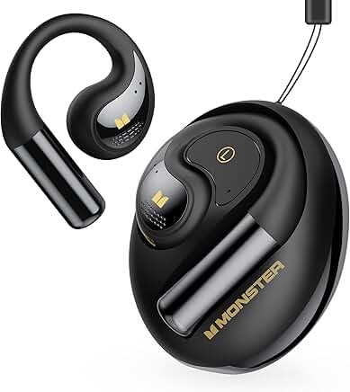 Open Ear Wireless Headphones with Bluetooth 5.4 and 24-Hour Playtime