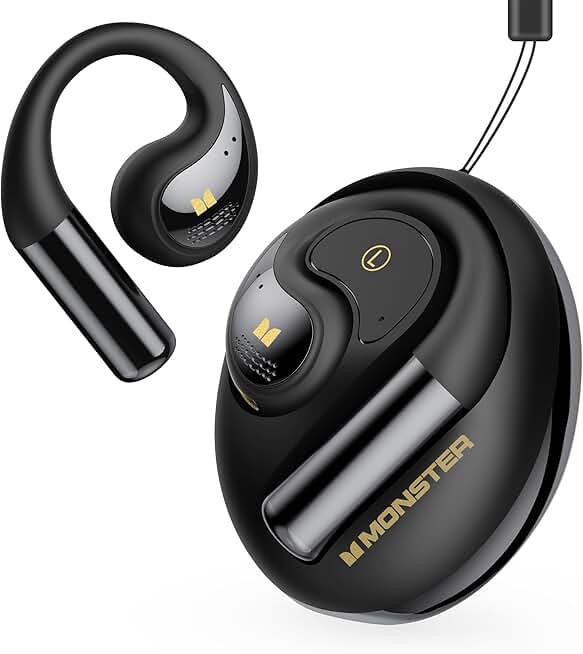 Open Ear Wireless Headphones with Bluetooth 5.4 and 24-Hour Playtime