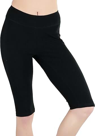 Women's Cotton-Spandex 21-Inch Outseam Shorts