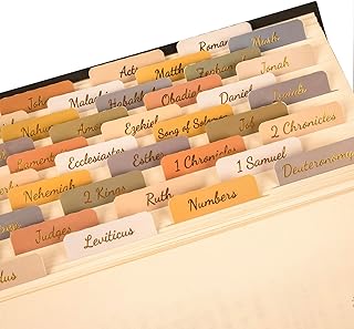 Gold Foil Bible Tabs for Study and Journaling